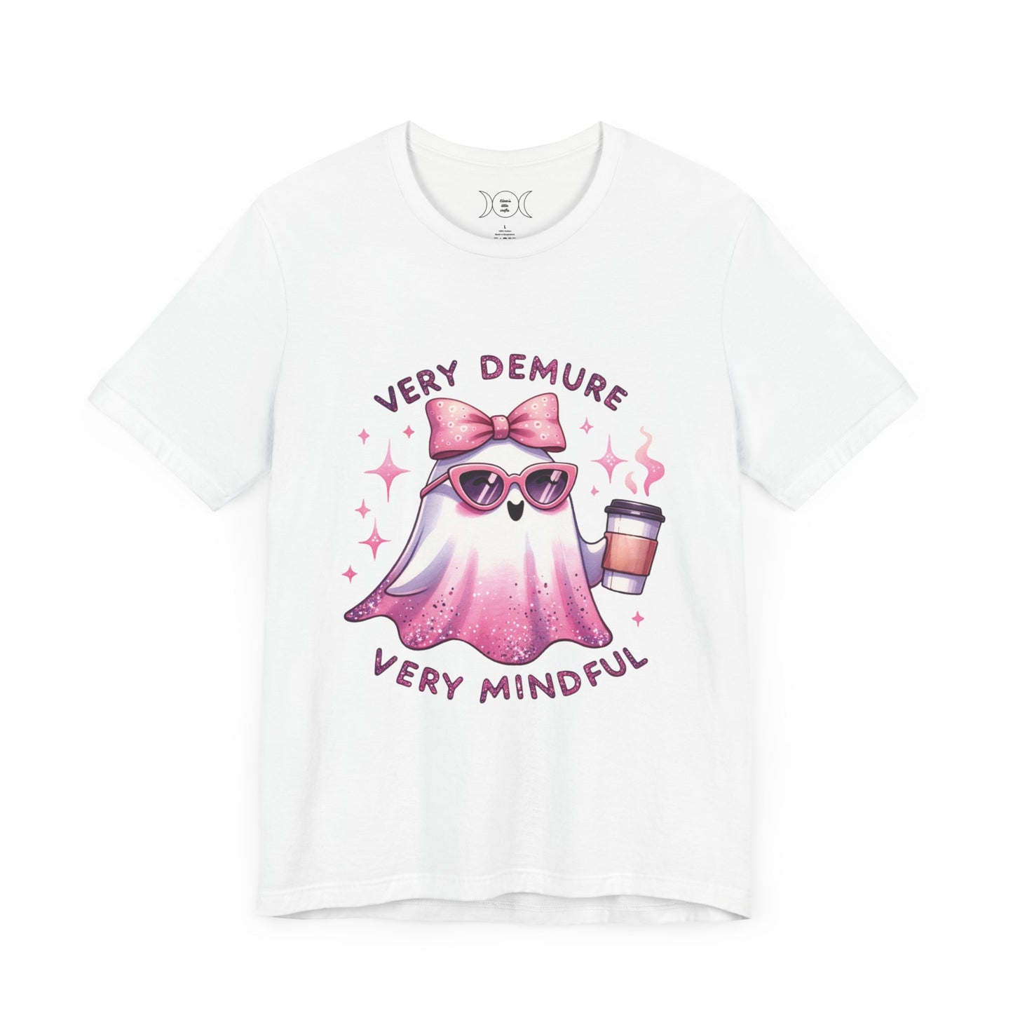 Very demure, Unisex Jersey Short Sleeve Tee (no sleeve design)