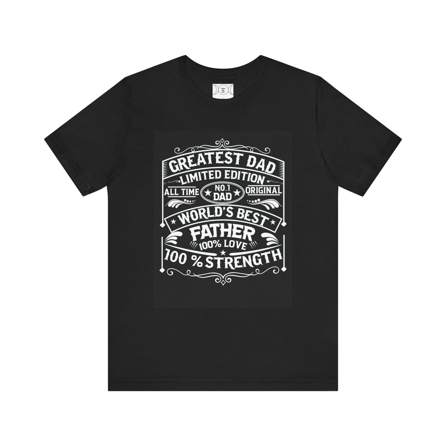 Greatest dad,  Unisex Jersey Short Sleeve Tee ( no Sleeve design)