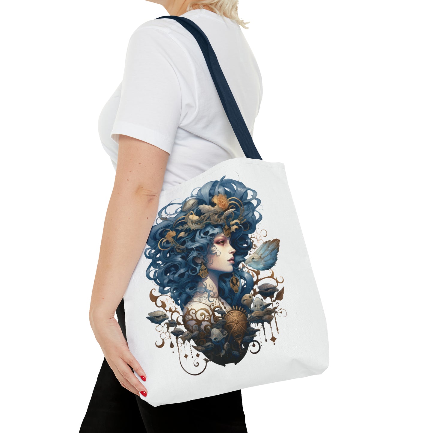 Aquarius, Tote Bag (AOP)