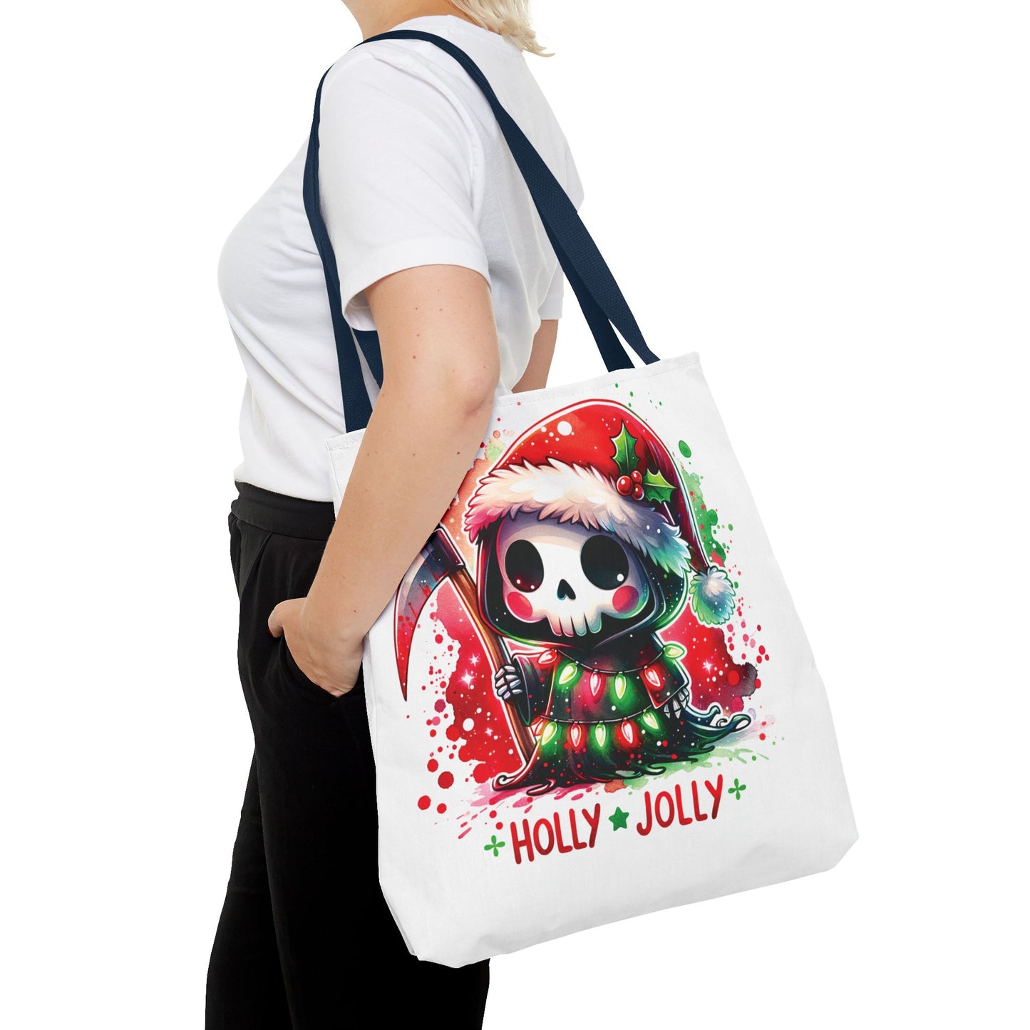 Holly jolly, Tote Bag (AOP)