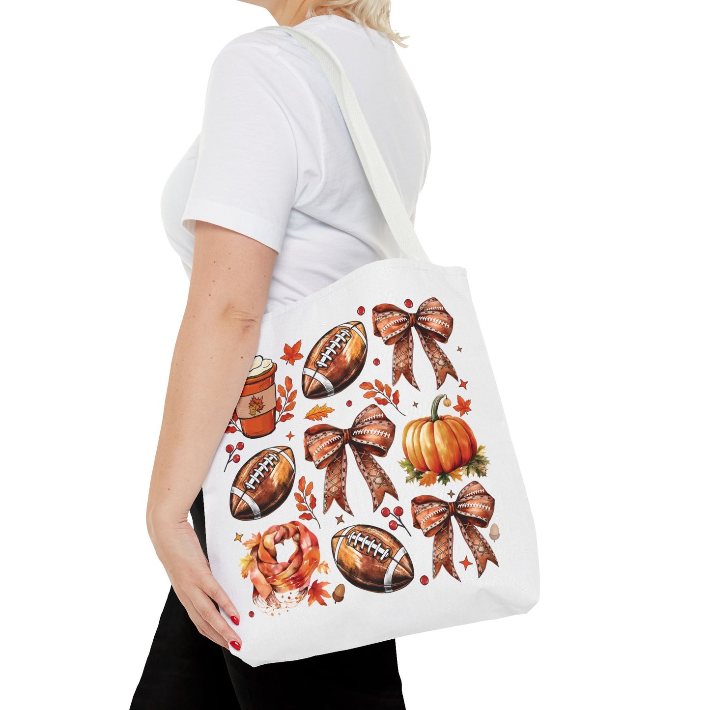 Fall and bows, Tote Bag (AOP)