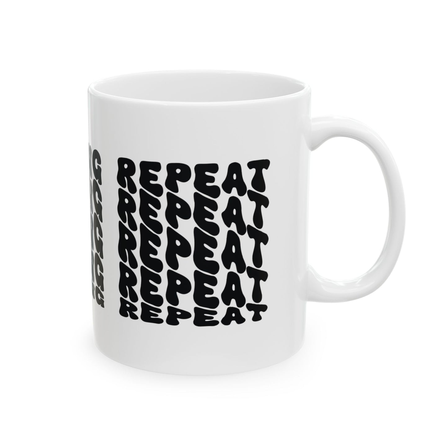 Tea planning repeat, Ceramic Mug 11oz & 15 oz