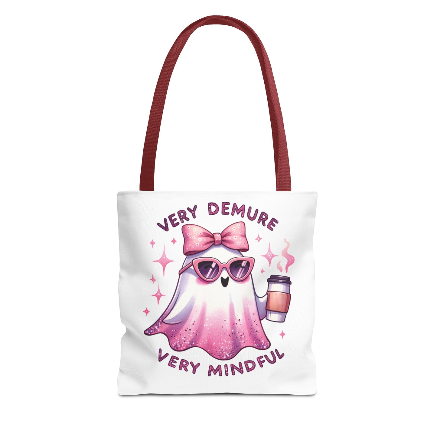 Very demure, Tote Bag (AOP)