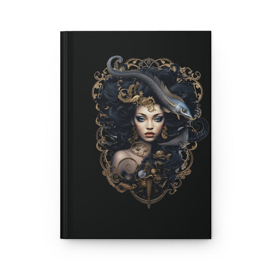 Pisces , Hardcover Journal Matte