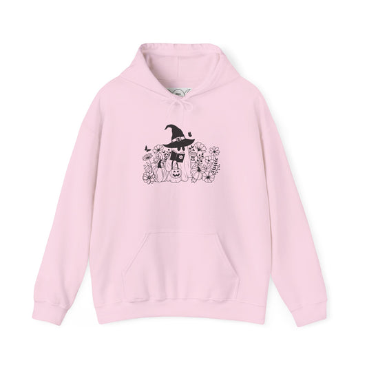 Cozy boo reader ,  Unisex Heavy Blend™ Hooded Sweatshirt (no side arm design)