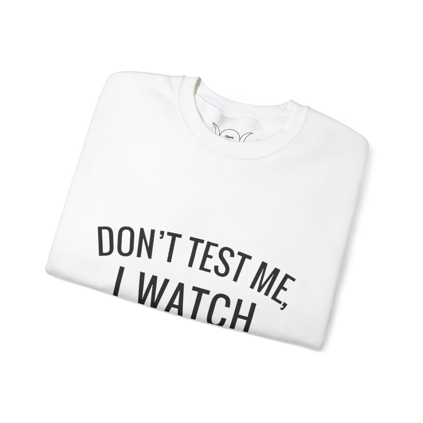 True crime watcher, ™ Crewneck Sweatshirt  ( no side arm design)