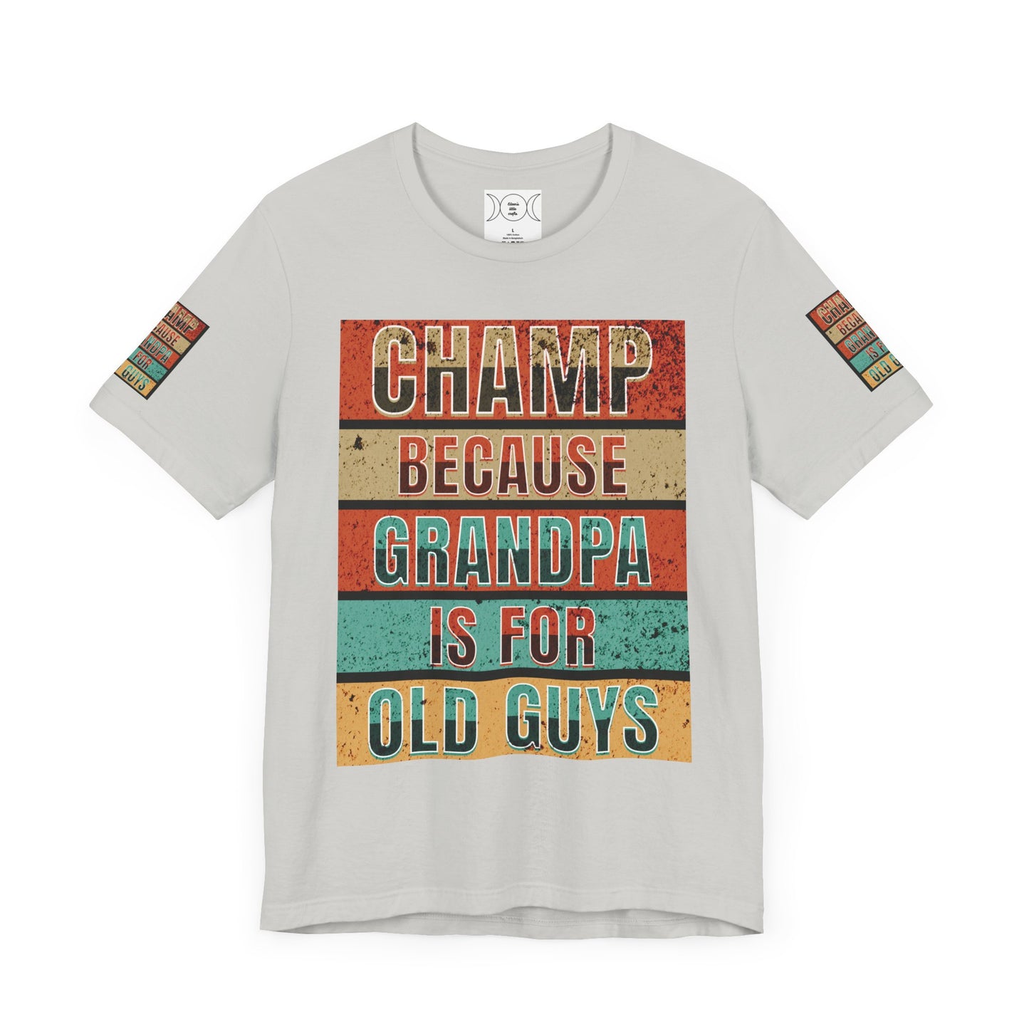 Champ, Unisex Jersey Short Sleeve Tee (Sleeve design)