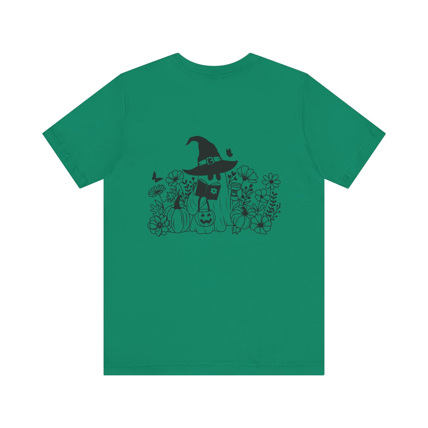 Cozy boo reading, Unisex Jersey Short Sleeve Tee ( No sleeve design)