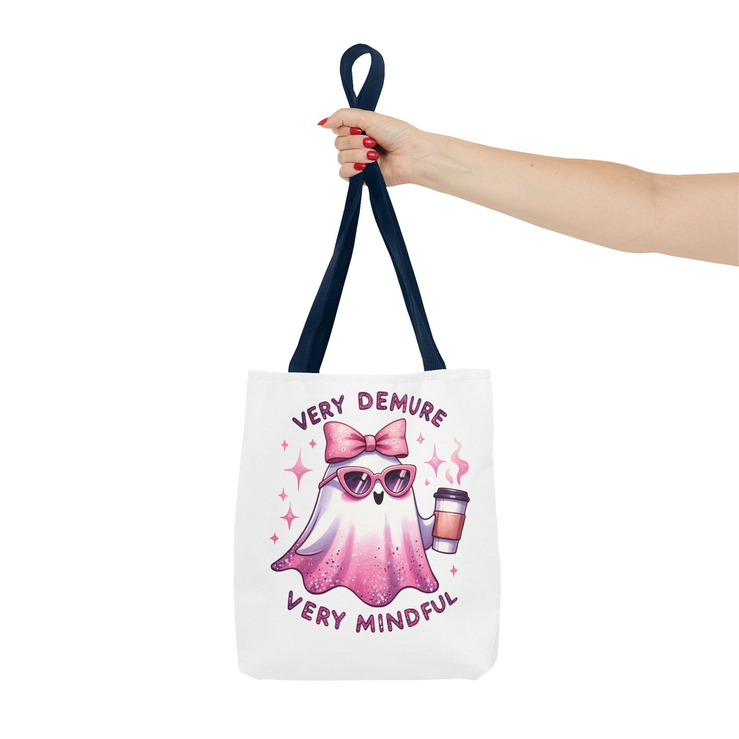 Very demure, Tote Bag (AOP)