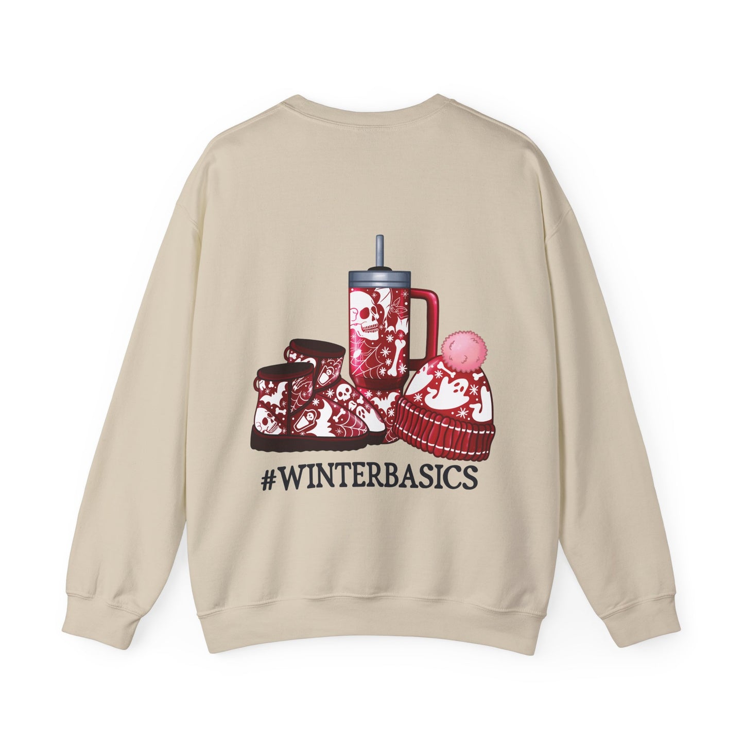 #winterbasics, ™ Crewneck Sweatshirt (no sleeve design )