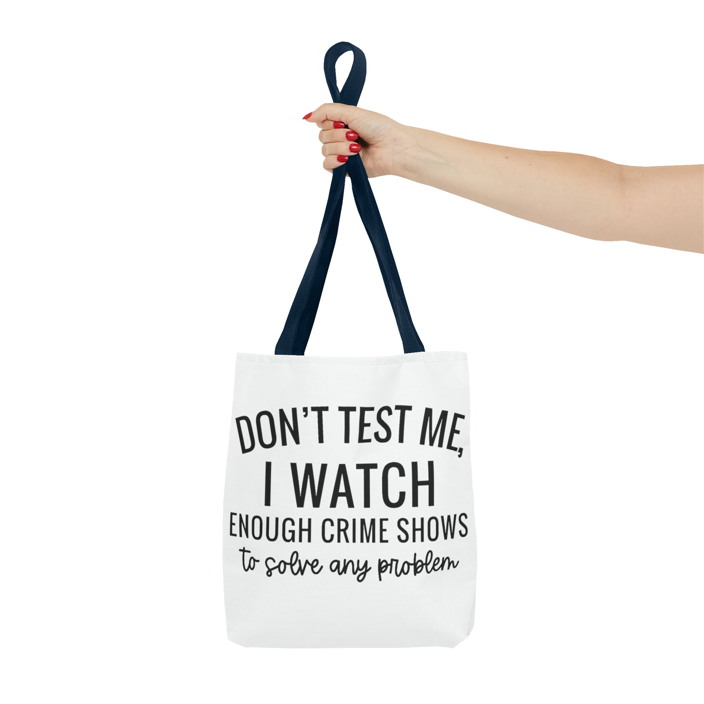 True crime watchers, Tote Bag (AOP)