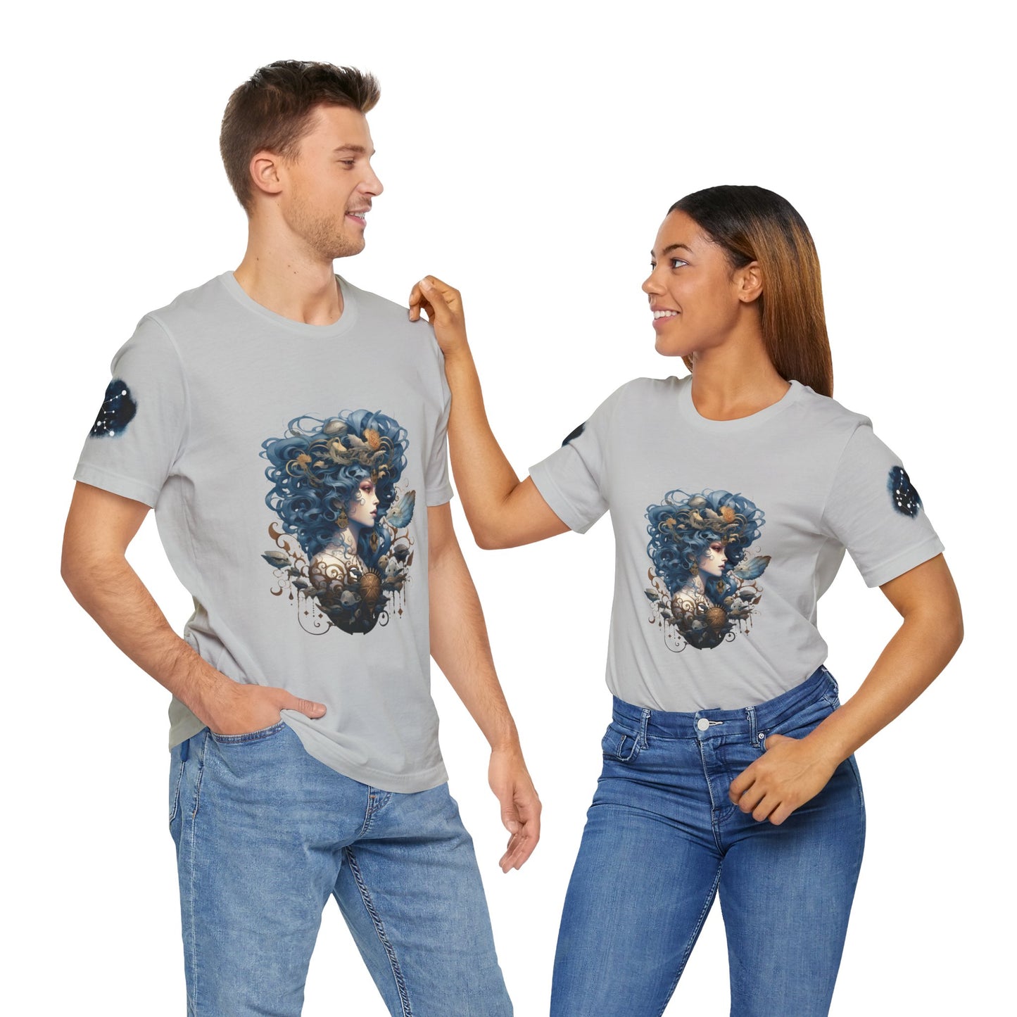 Aquarius , Unisex Jersey Short Sleeve Tee