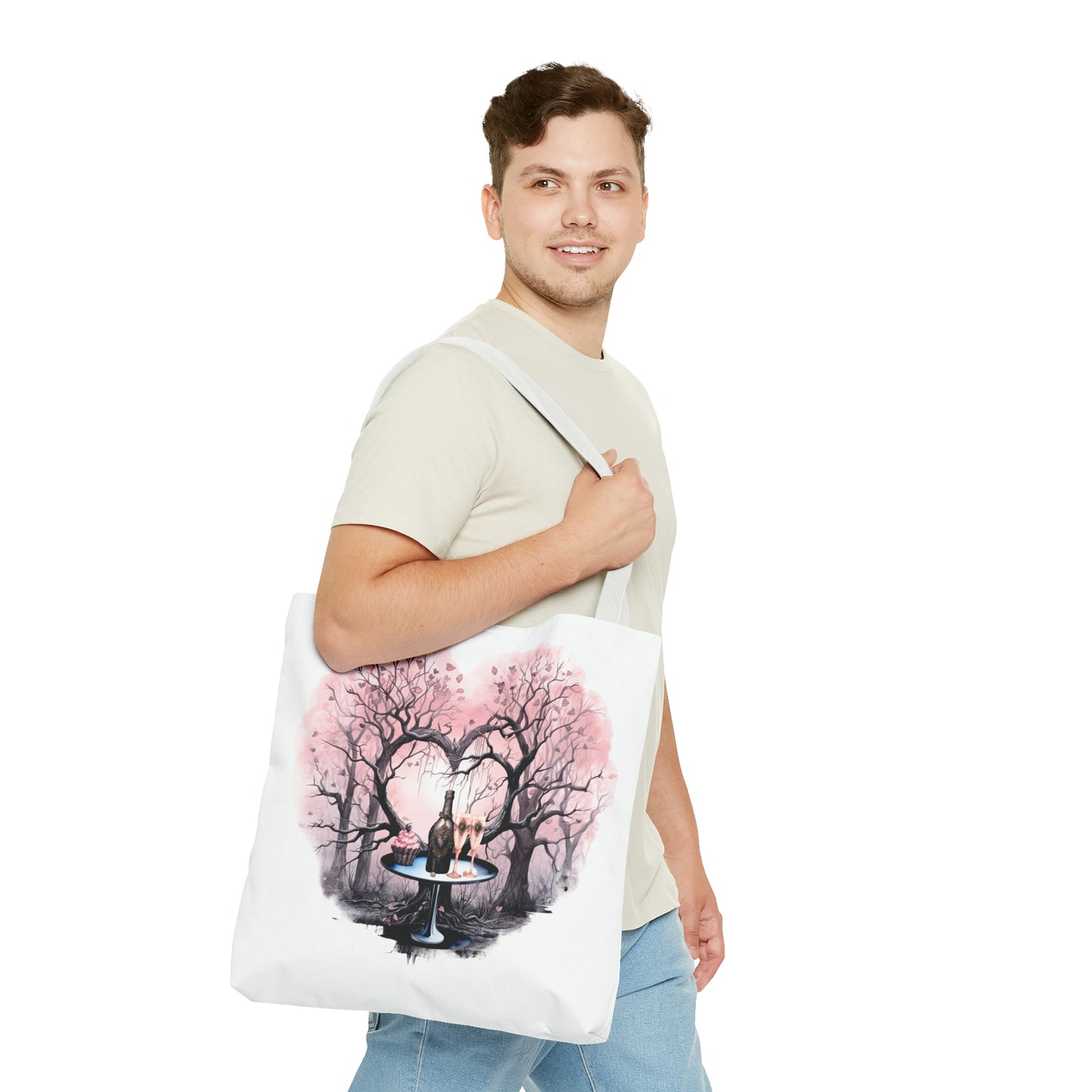 Even in death… we never part, Tote Bag (AOP)