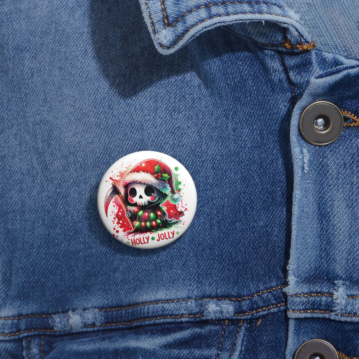 Holly jolly, Pin Buttons