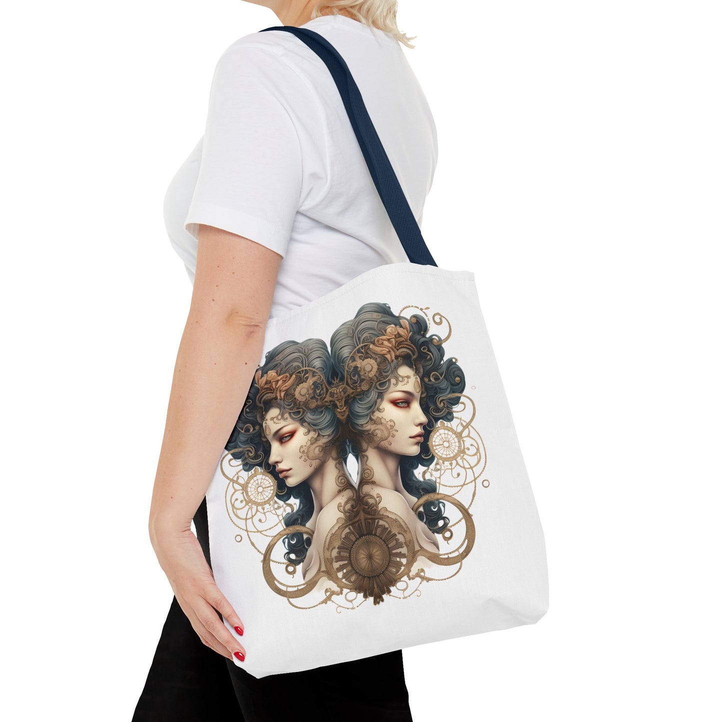 Gemini , Tote Bag (AOP)