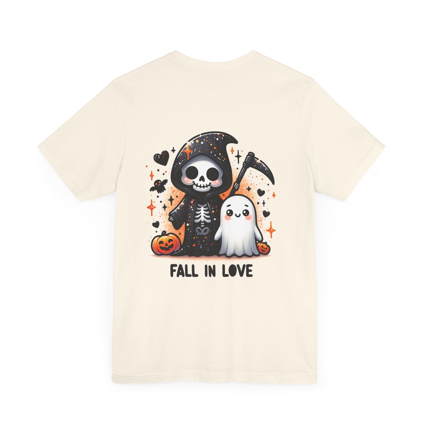 Fall in love , Unisex Jersey Short Sleeve Tee