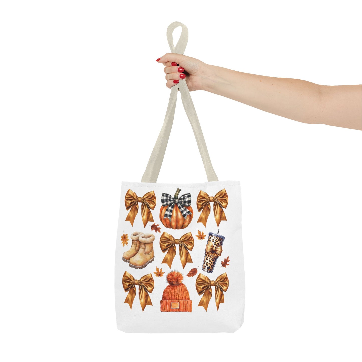 Fall and bows, Tote Bag (AOP)