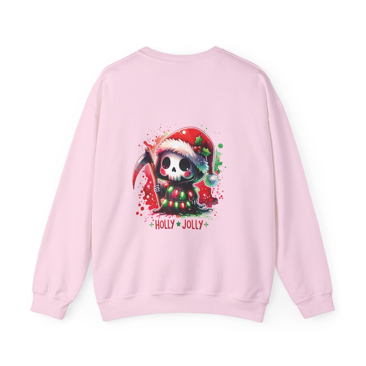 Holly jolly, ™ Crewneck Sweatshirt ( no sleeve design )