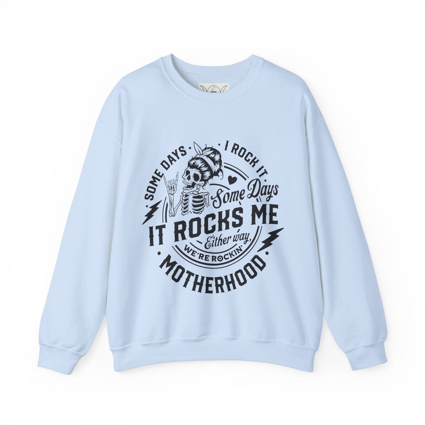 Rocking motherhood, ™ Crewneck Sweatshirt ( no arm design)