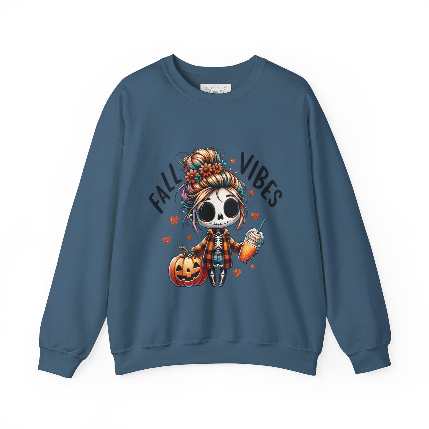 Fall vibes, ™ Crewneck Sweatshirt ( no sleeve design )