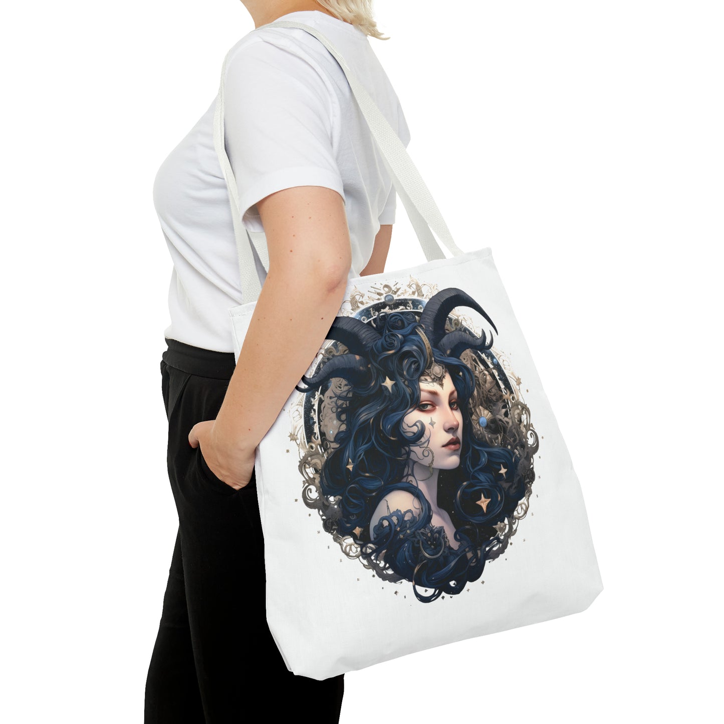 Capricorn, Tote Bag (AOP)