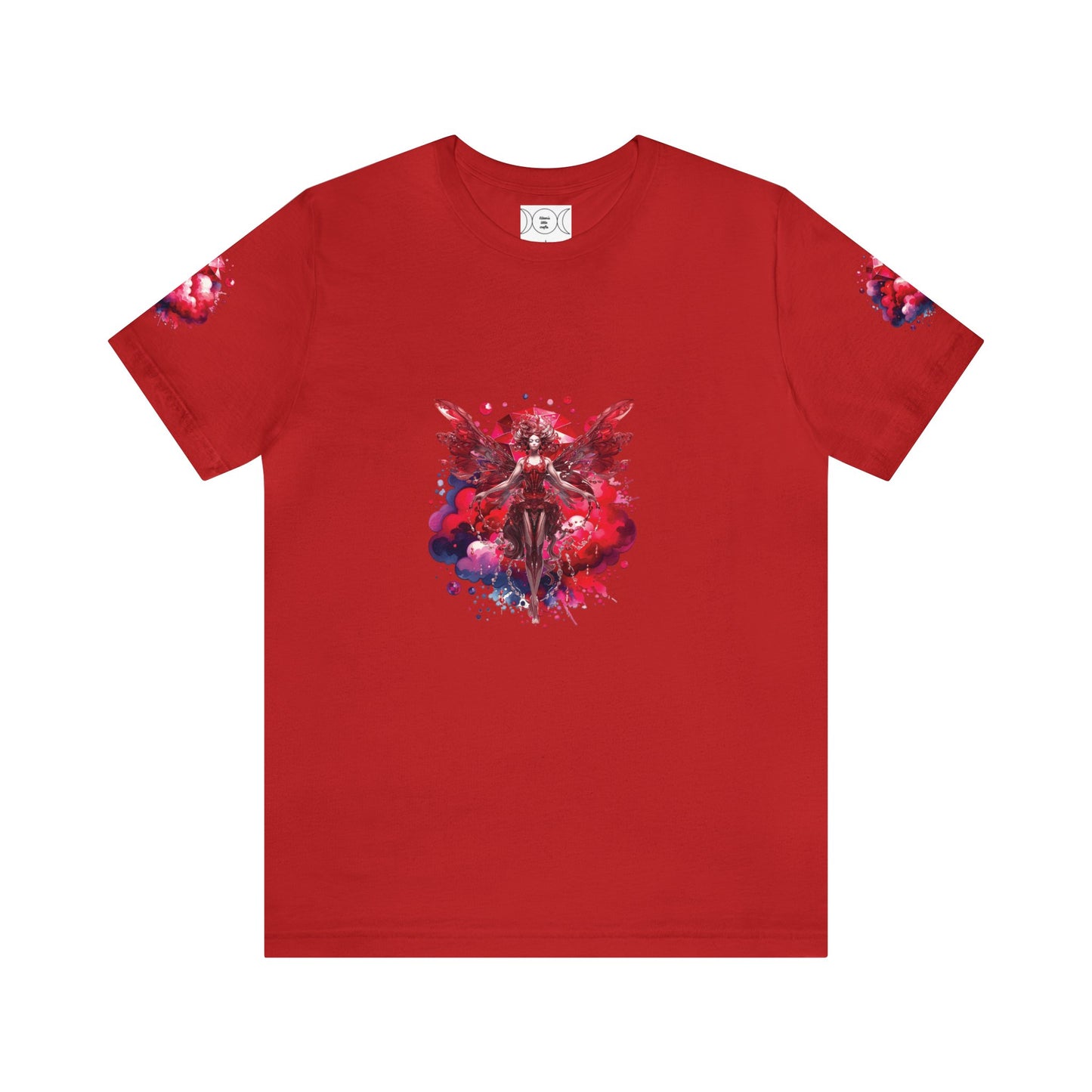 January garnet fairy, Unisex Jersey Short Sleeve