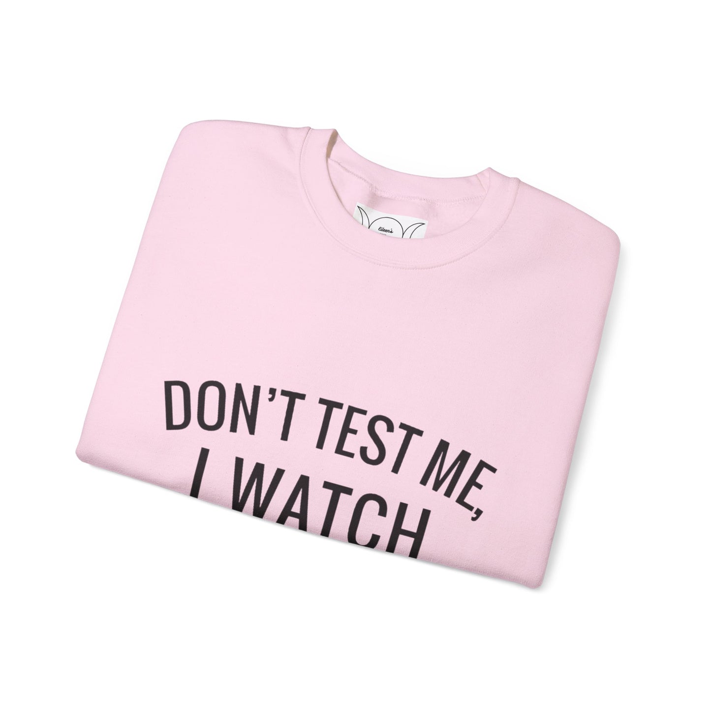 True crime watcher, ™ Crewneck Sweatshirt  ( no side arm design)