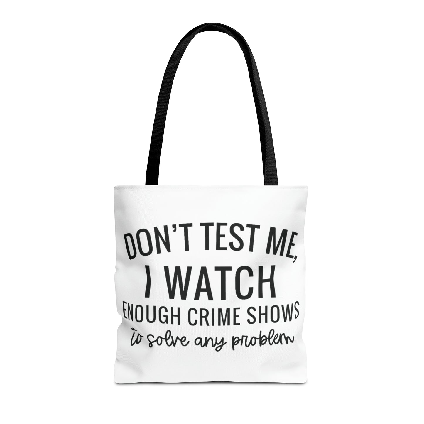 True crime watchers, Tote Bag (AOP)