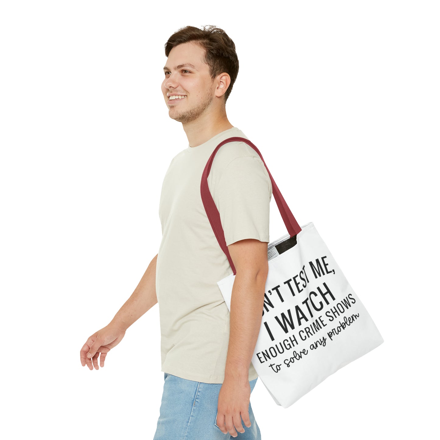 True crime watchers, Tote Bag (AOP)