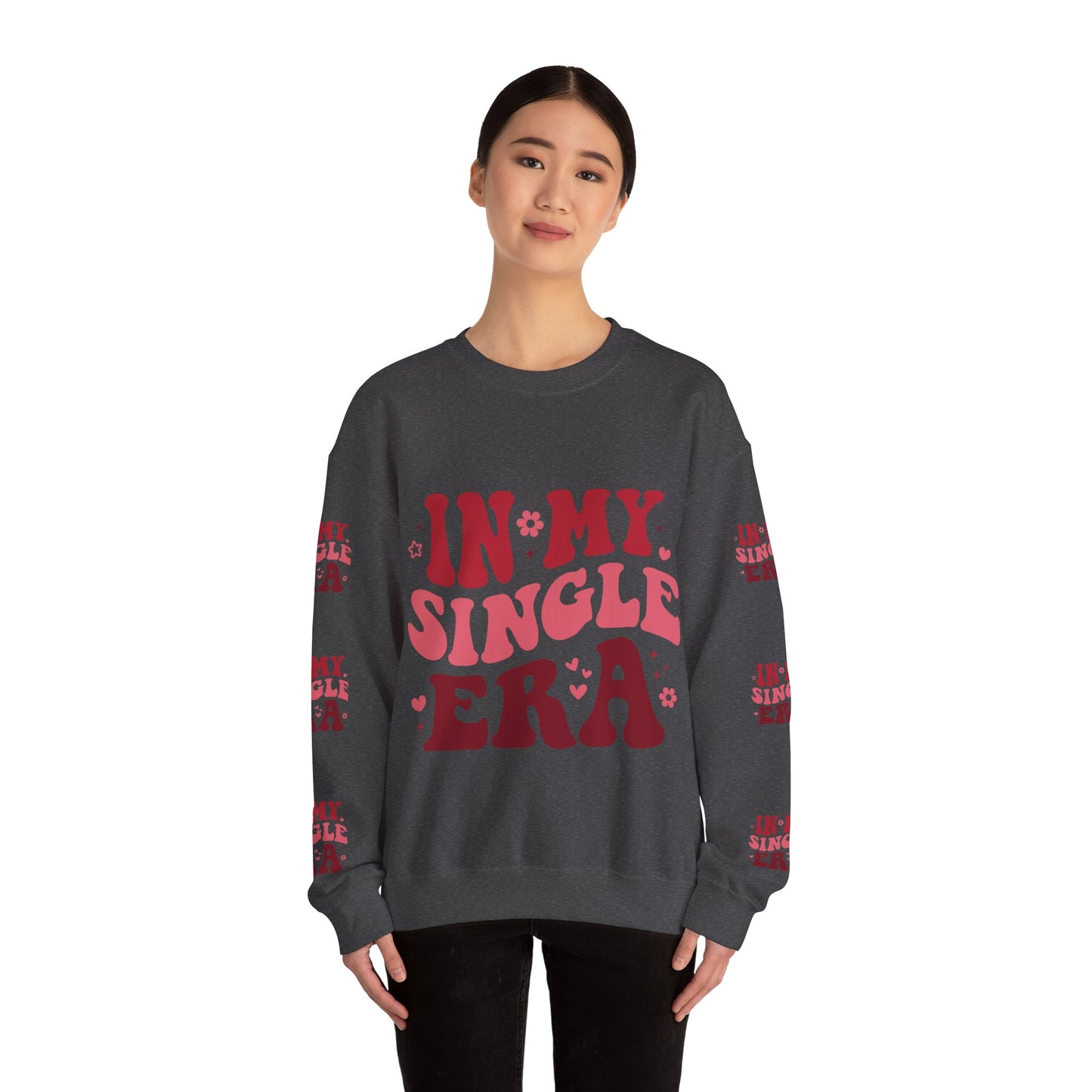 In my single era, ™ Crewneck Sweatshirt (side arm design)