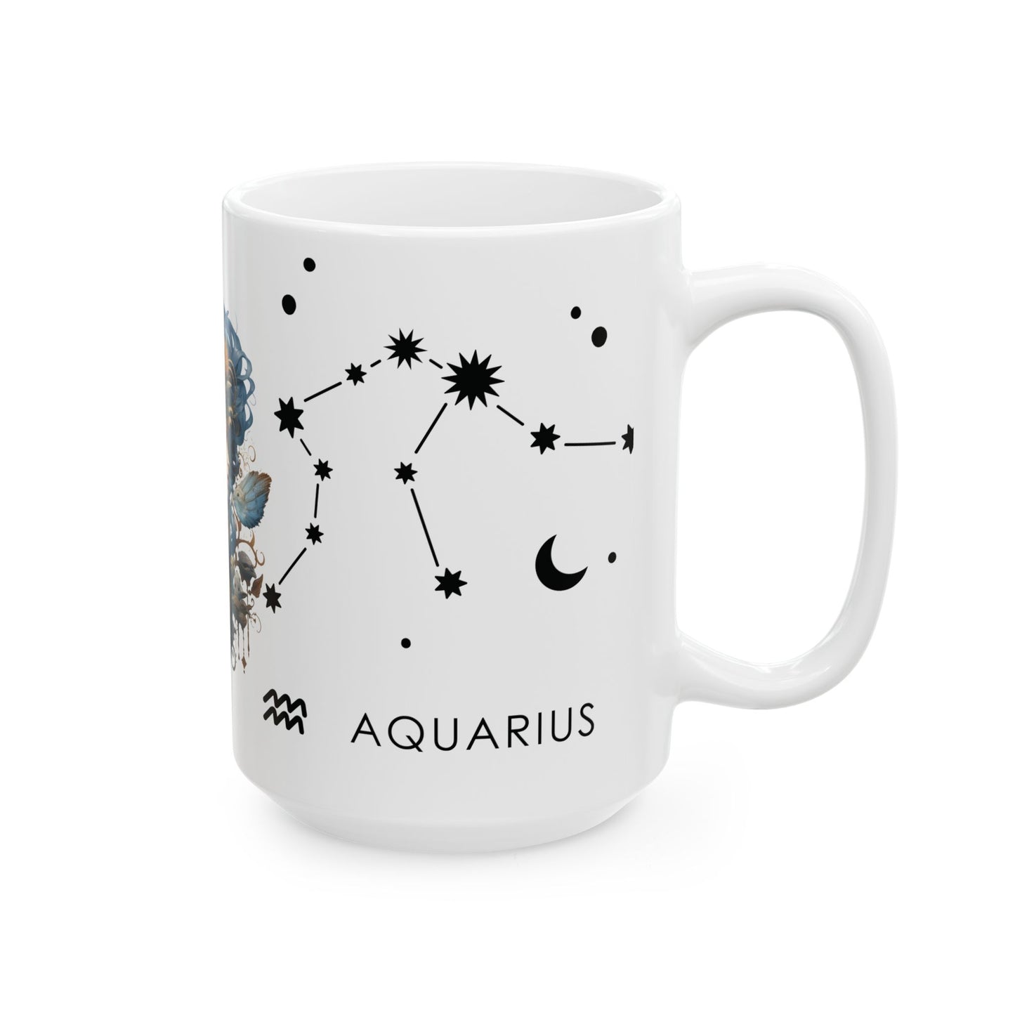 Aquarius,Ceramic Mug, 11oz & 15 oz