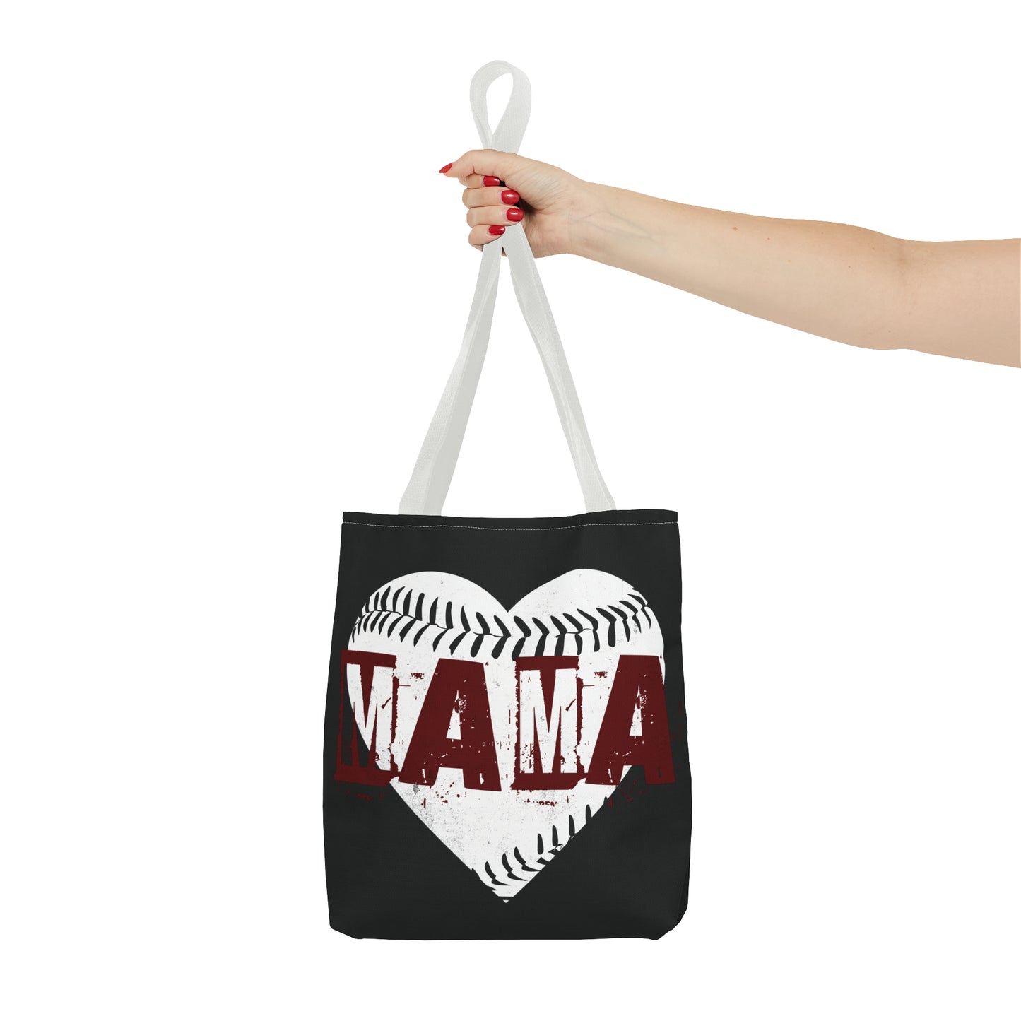 Baseball mama, Tote Bag (AOP)