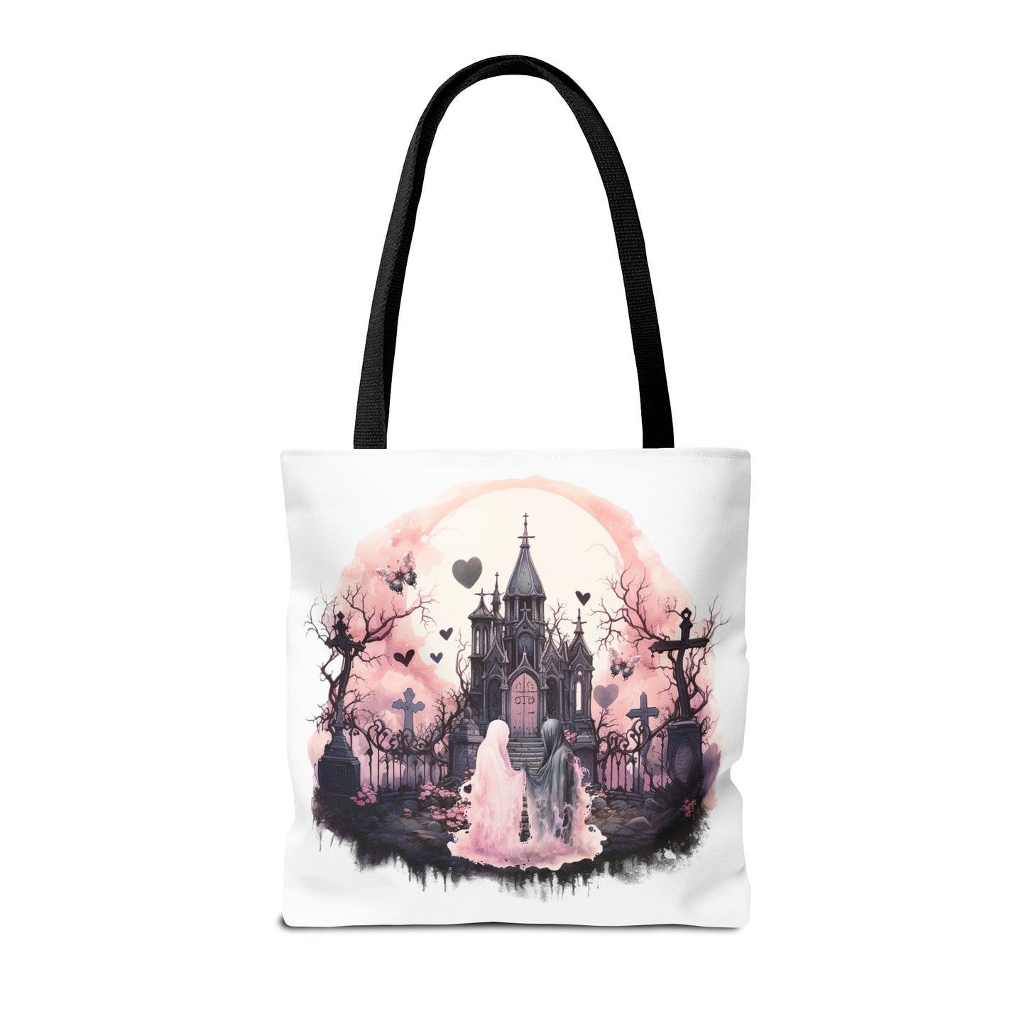 Even in death… we never part, Tote Bag (AOP)