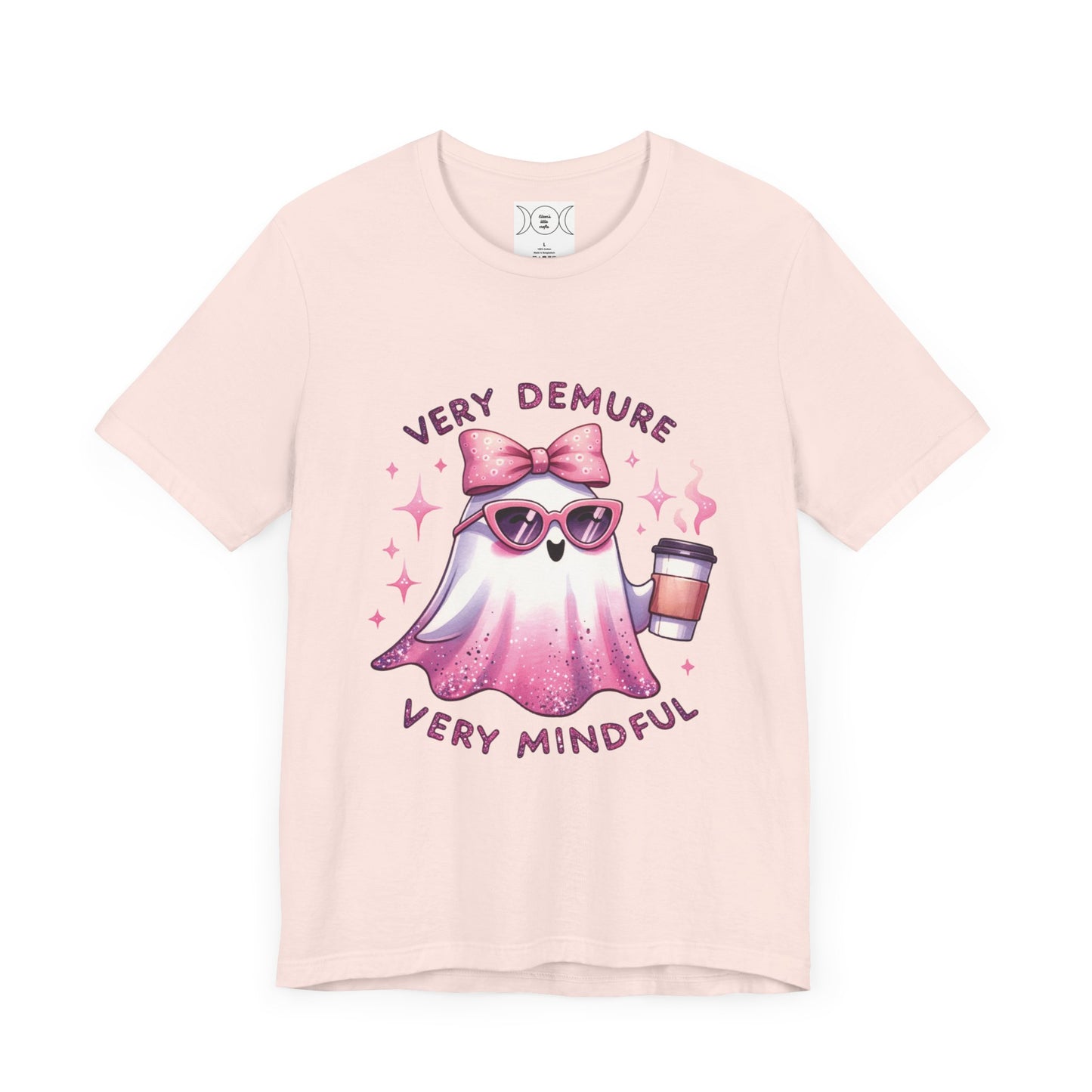 Very demure, Unisex Jersey Short Sleeve Tee (no sleeve design)