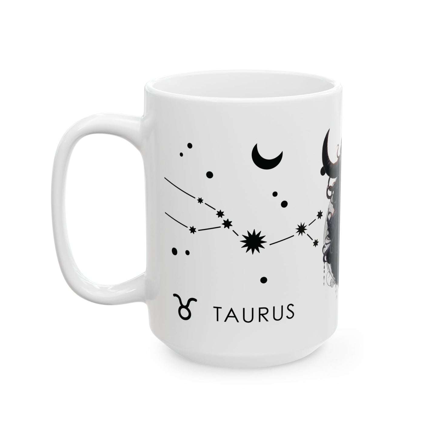 Taurus, Ceramic Mug, 11oz & 15 oz