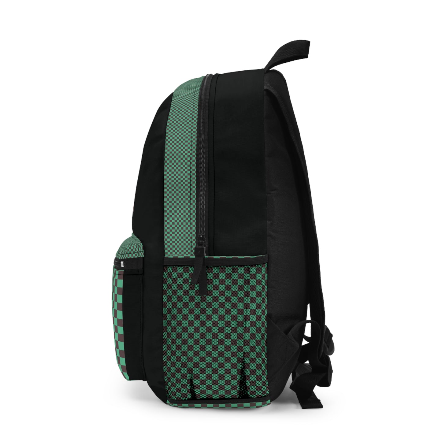 Green & black Backpack