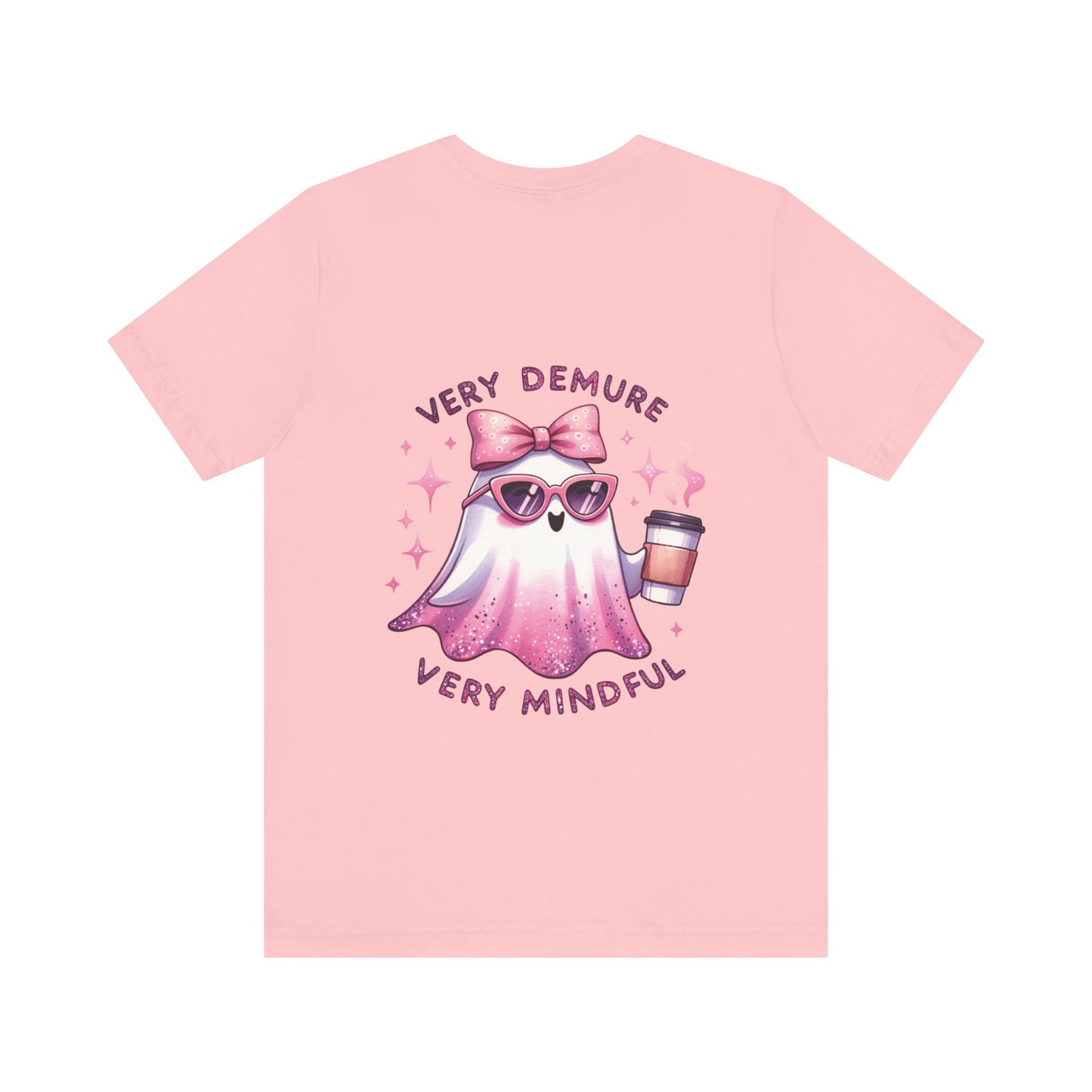 Very demure, Unisex Jersey Short Sleeve Tee (no sleeve design)