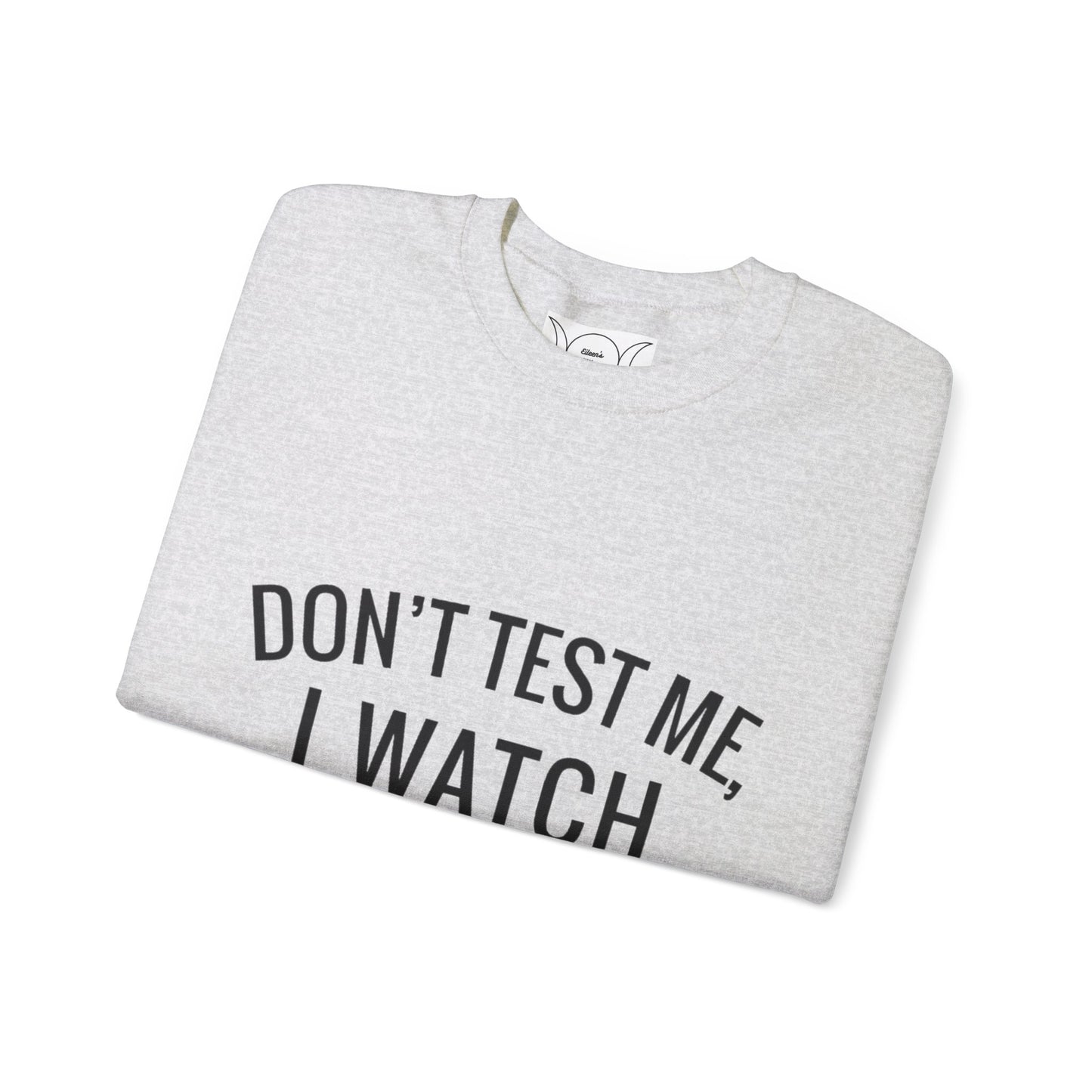 True crime watcher, ™ Crewneck Sweatshirt  ( no side arm design)