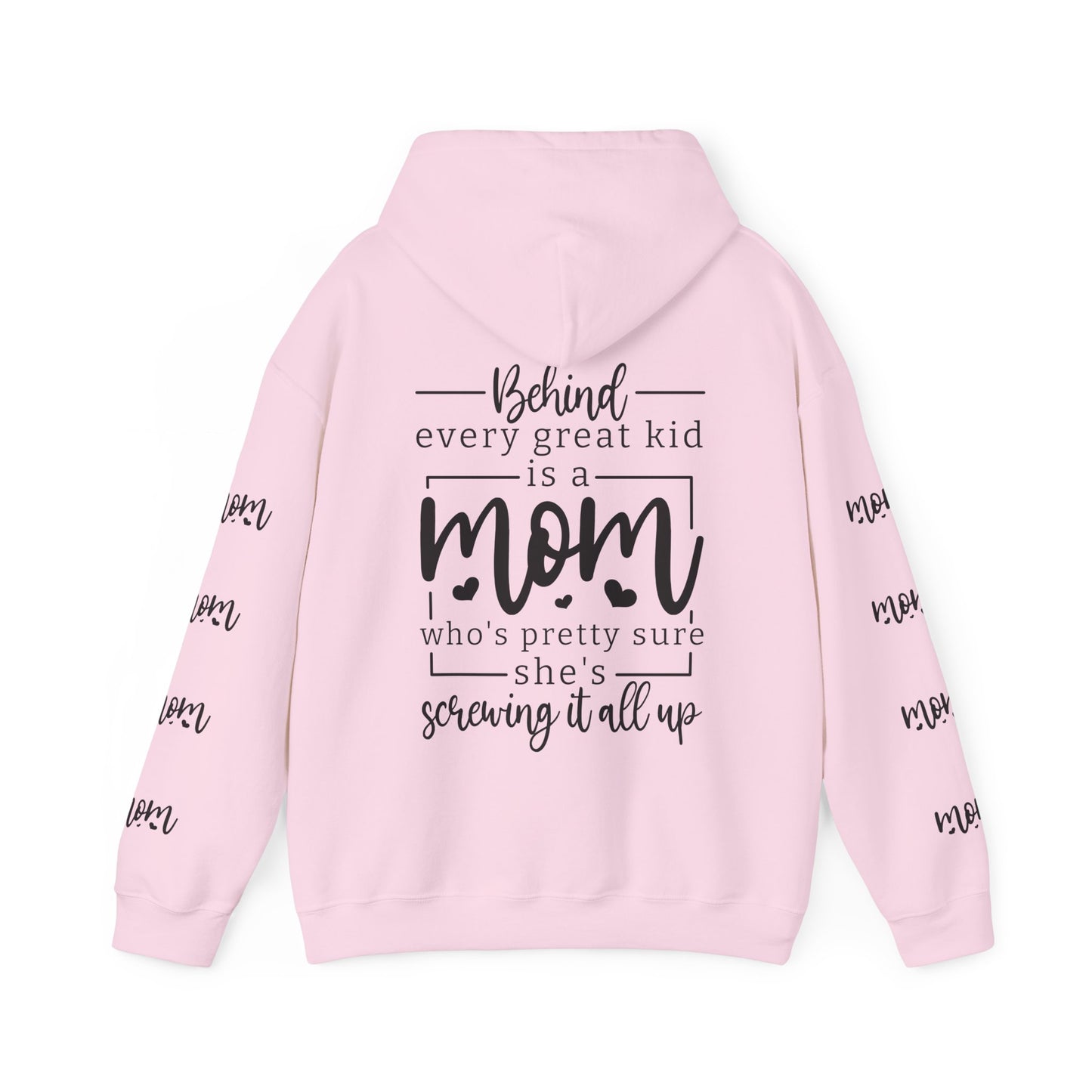 Mother’s love,  Unisex Heavy Blend™ Hooded Sweatshirt (no side arm design)