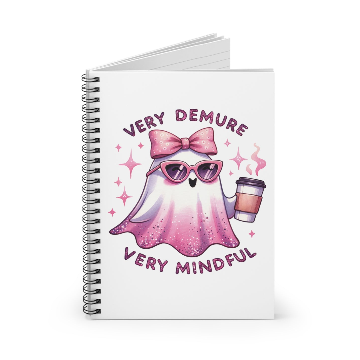 Very demure Spiral Notebook - Ruled Line