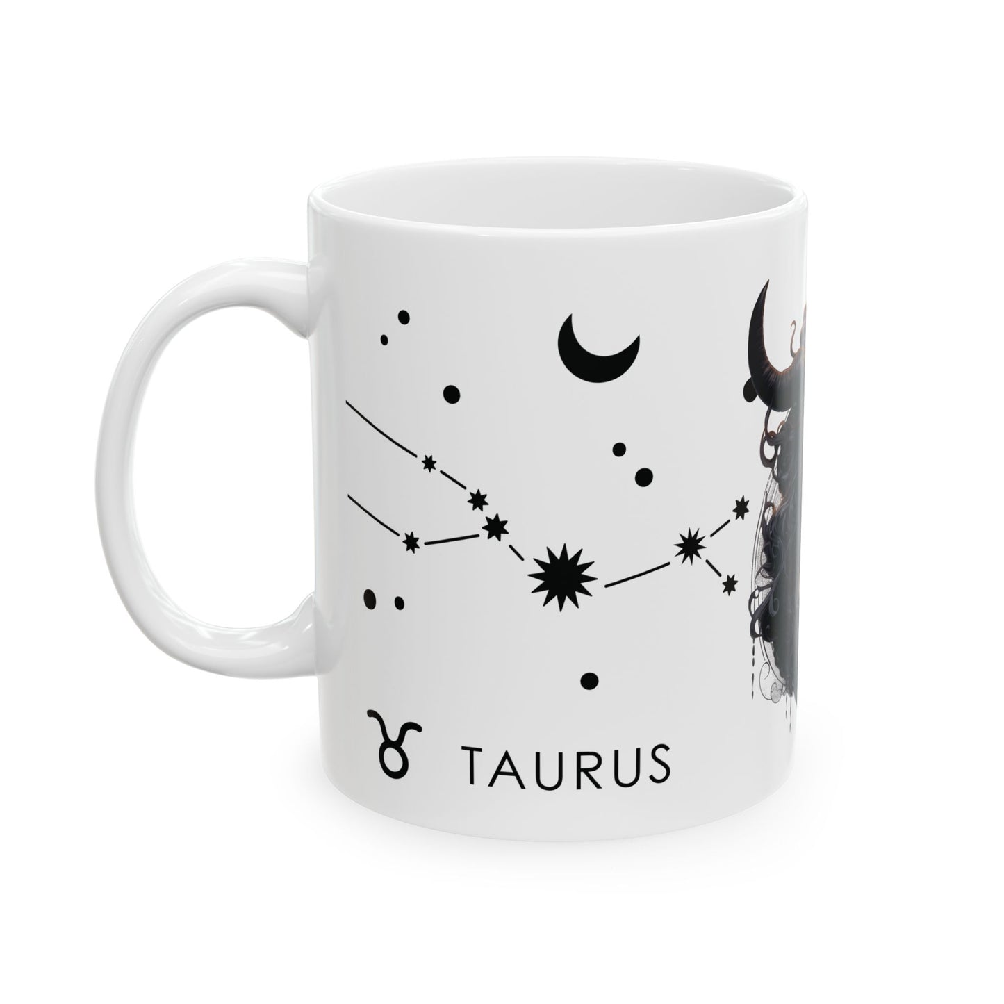 Taurus, Ceramic Mug, 11oz & 15 oz