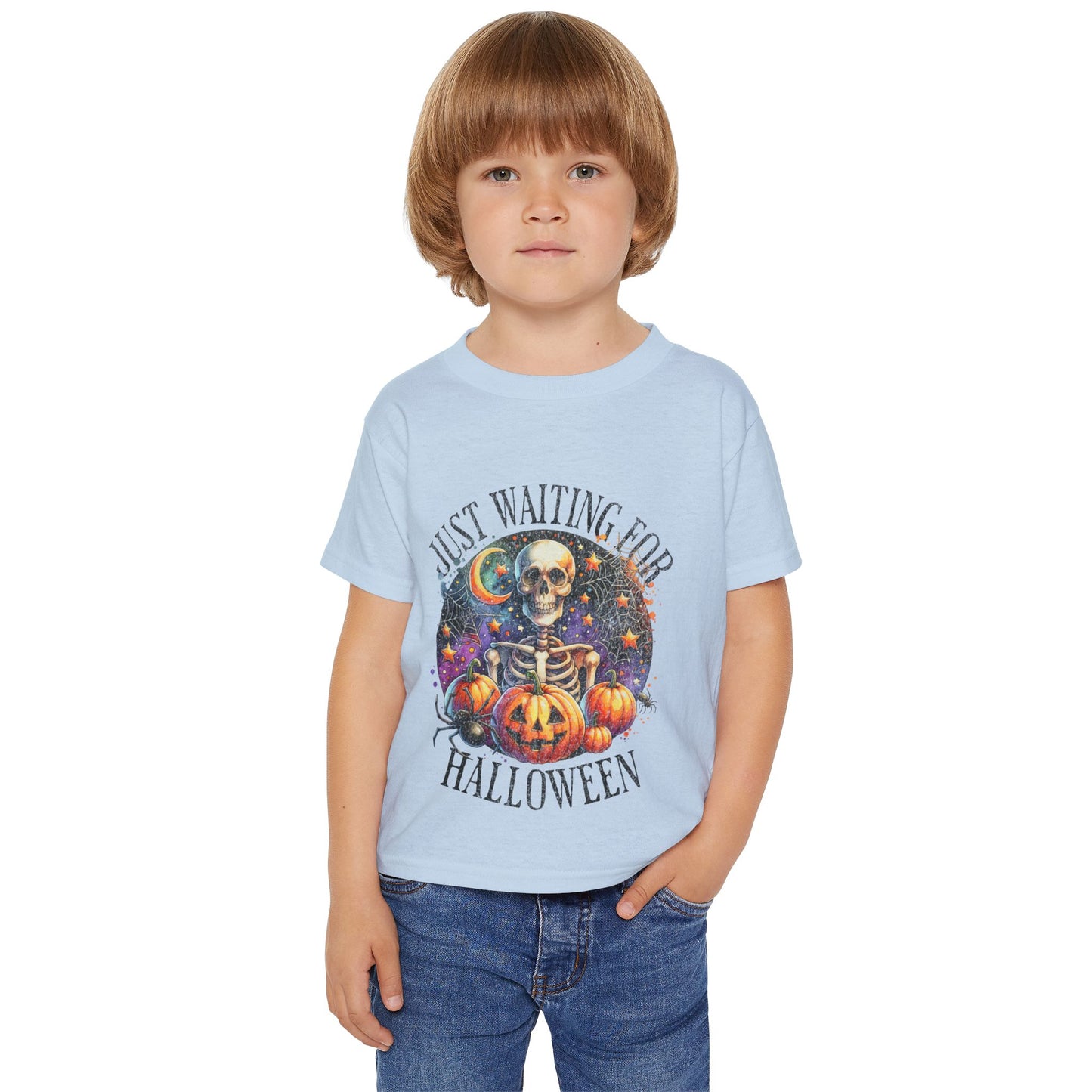 Just waiting for Halloween, Heavy Cotton™ Toddler T-shirt