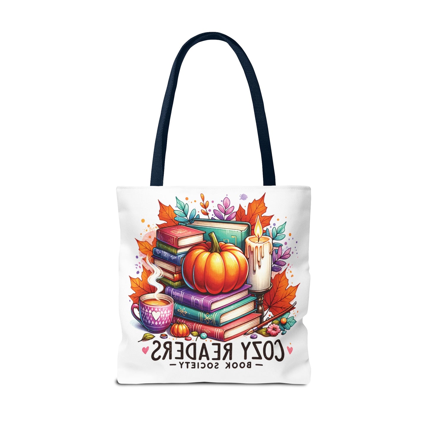 Cozy reader book society Tote Bag (AOP)