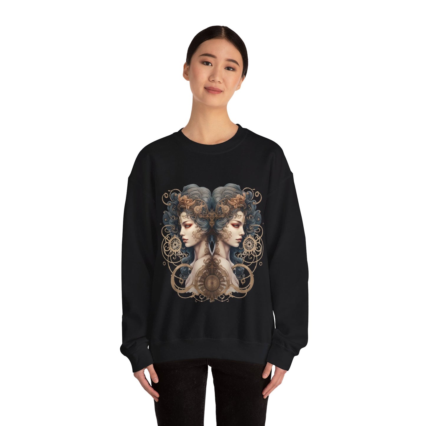 Gemini, ™ Crewneck Sweatshirt (no side arm design)