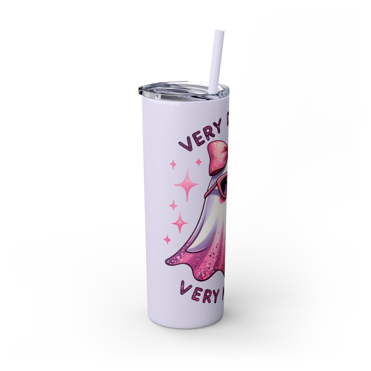 Very demure, Skinny Tumbler with Straw, 20oz