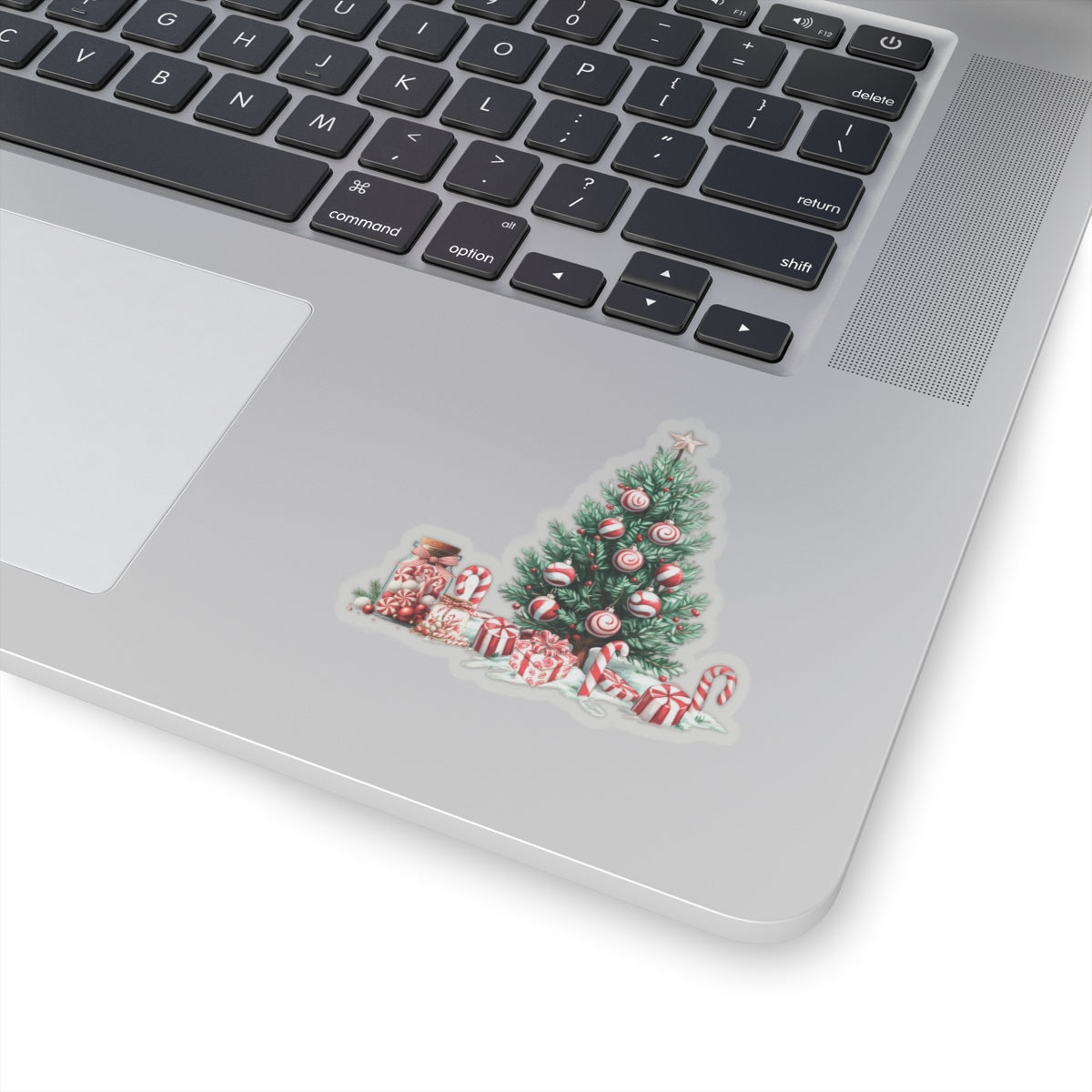 Peppermint Christmas, Kiss-Cut Stickers