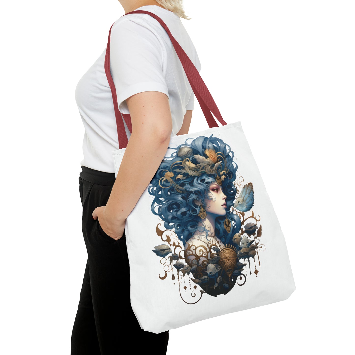 Aquarius, Tote Bag (AOP)