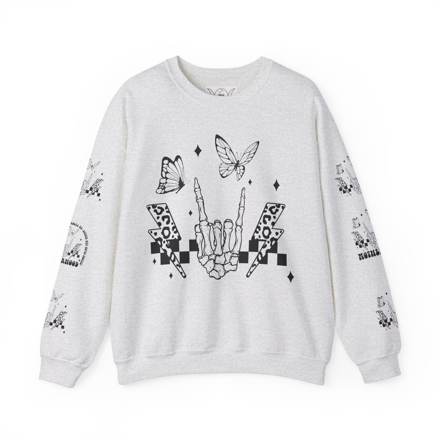 Motherhood , ™ Crewneck Sweatshirt ( side arm design)