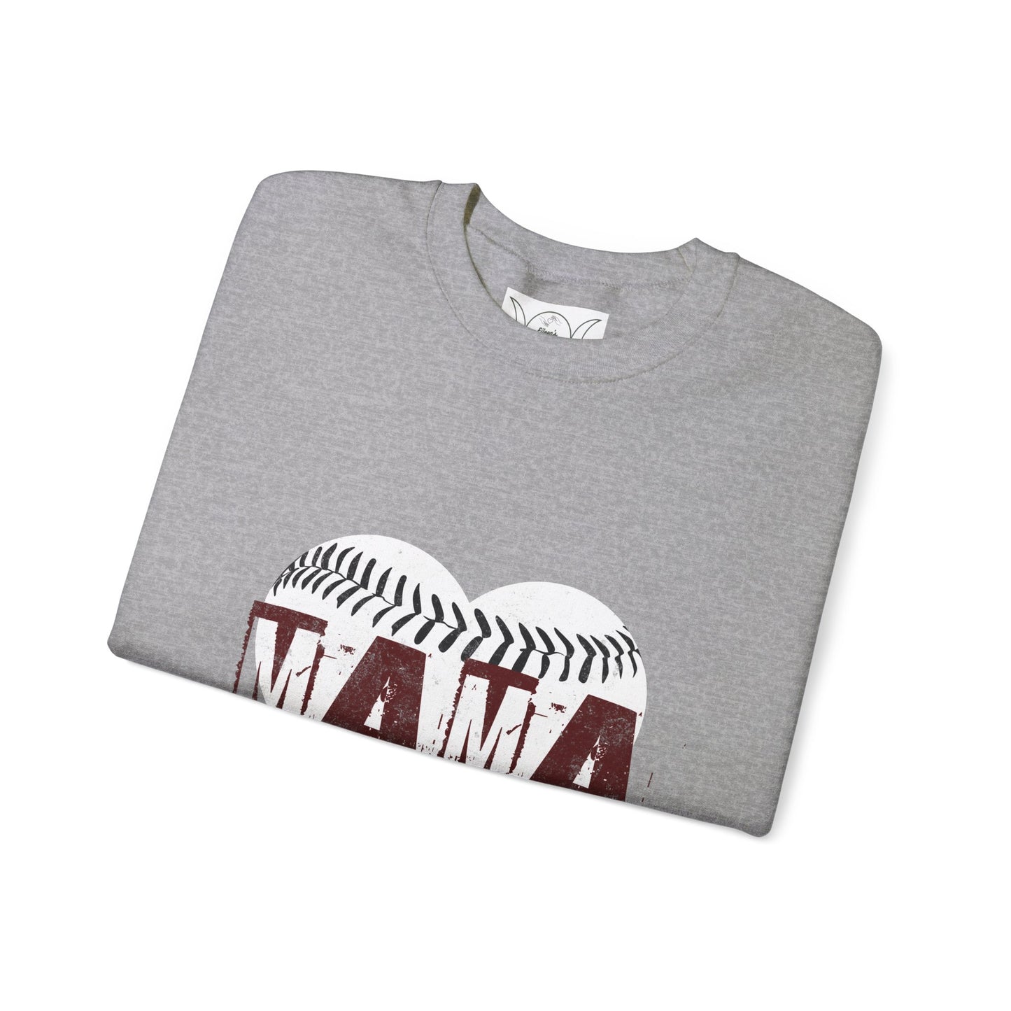 Baseball mama, ™ Crewneck Sweatshirt ( side arm design)