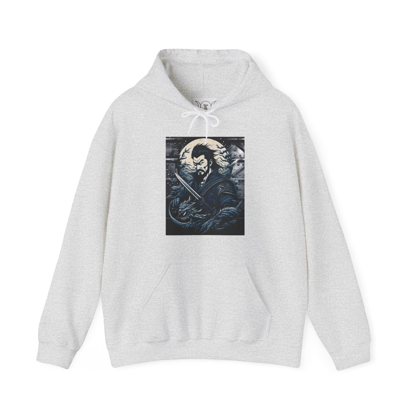 The warrior, Unisex Heavy Blend™ Hooded Sweatshirt ( no side arm design)